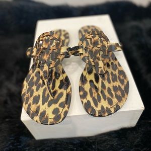 Tory Burch Miller Sandal - Leopard Print